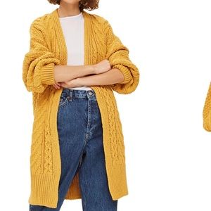 TOPSHOP Open Front Cardigan